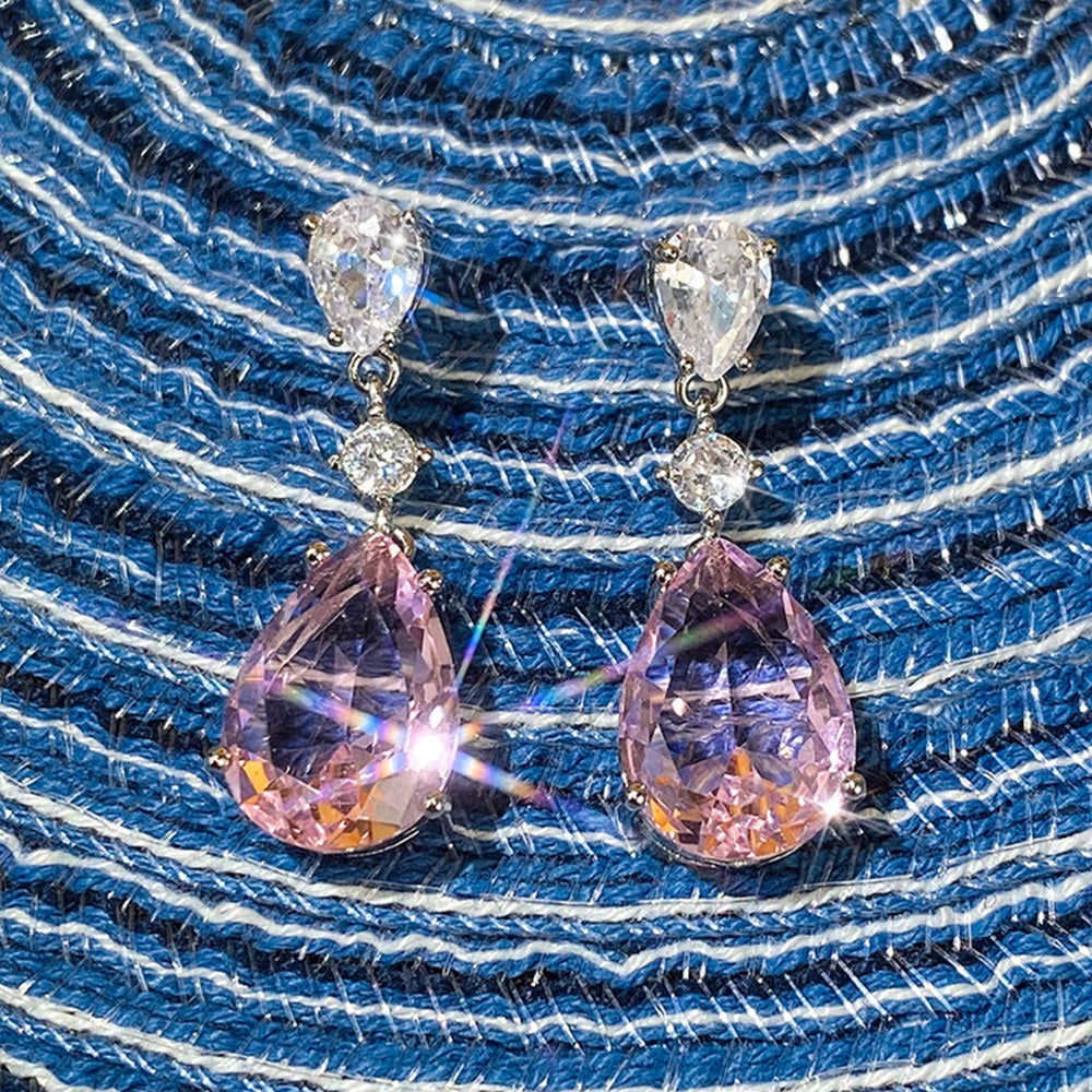 Pear Teardrop Earrings
