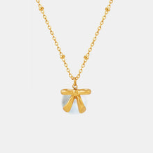Bow & Bead Necklace