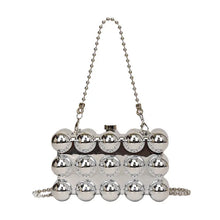 Pearl Chain Mini Lipstick Bag