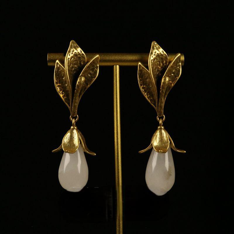 Flower Drop Earrings