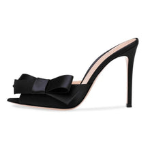Bow Stiletto Mules