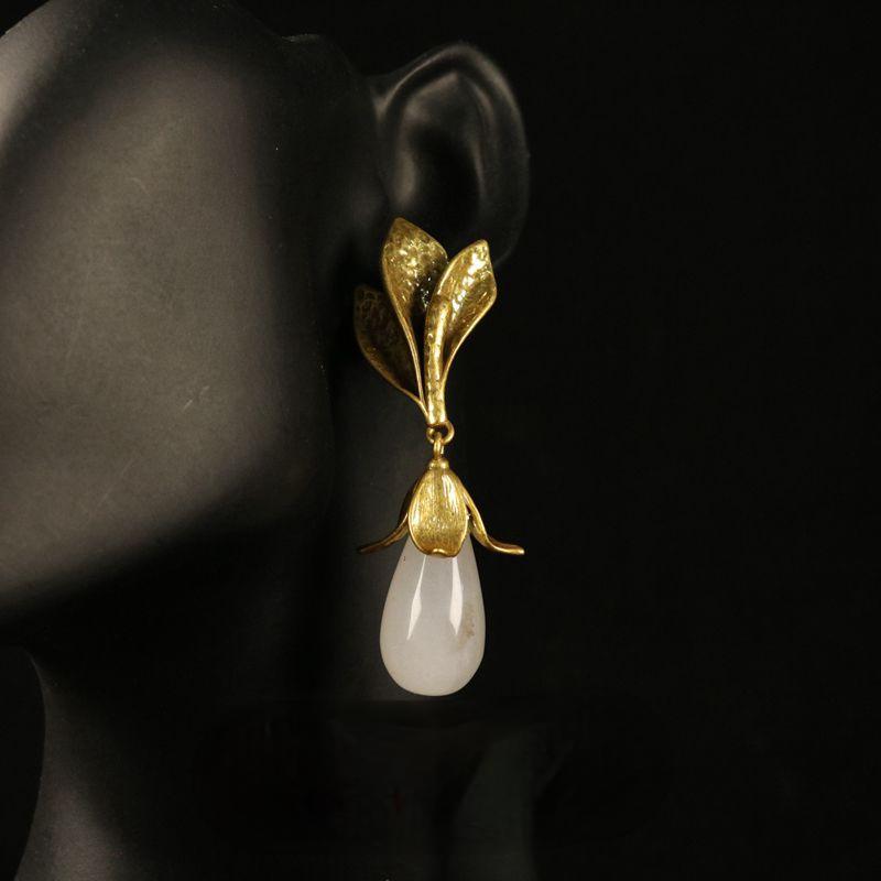 Flower Drop Earrings