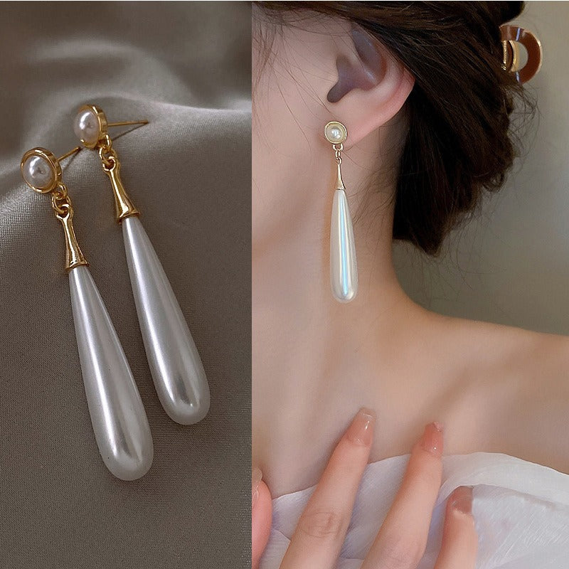 Long Teardrop Earrings