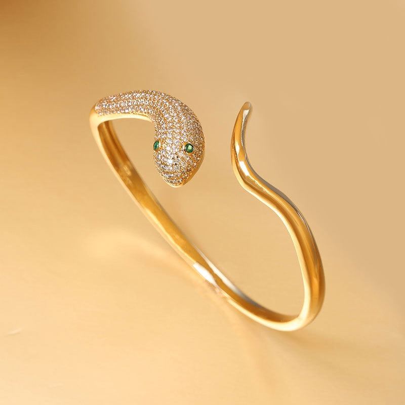 Zircon Snake Bracelet
