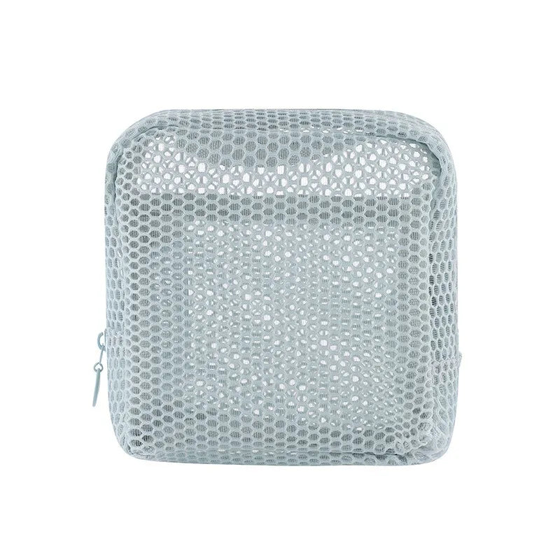 Makeup Brush Case Makeup Brush Holder Travel Waterproof Cosmetic Bag Stand-Up Foldable Makeup Cup with Zipper (Black + Pink)