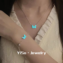 Blue Butterfly Bracelet