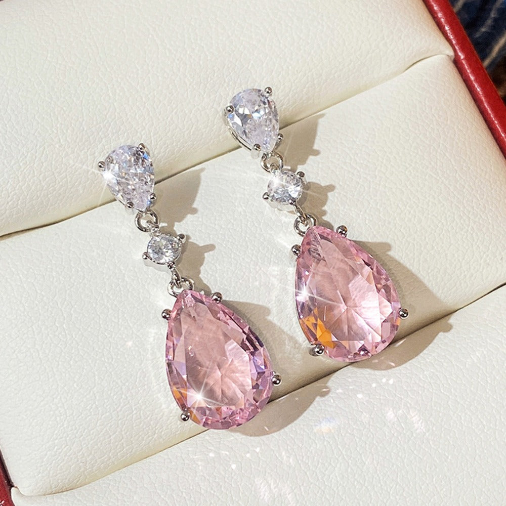 Pear Teardrop Earrings