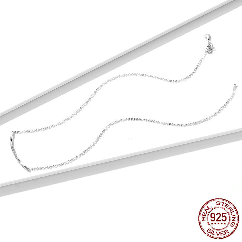 Silver Smile Necklace