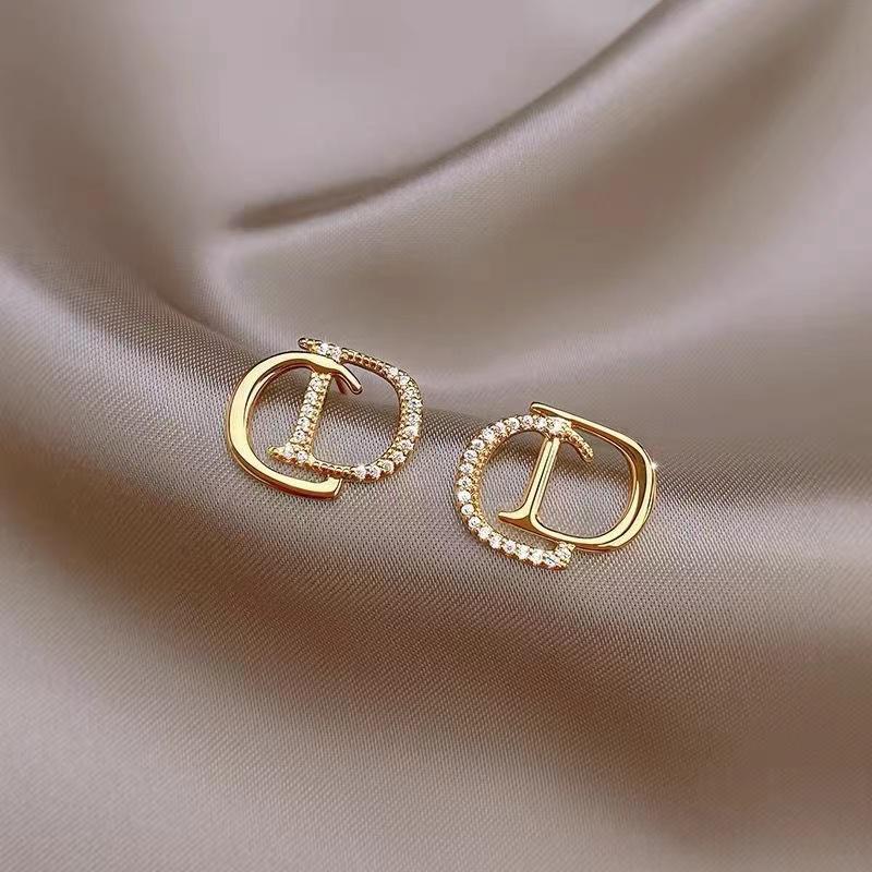 Letter Tassel Earrings