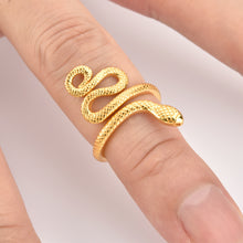 Sterling Silver Snake Ring