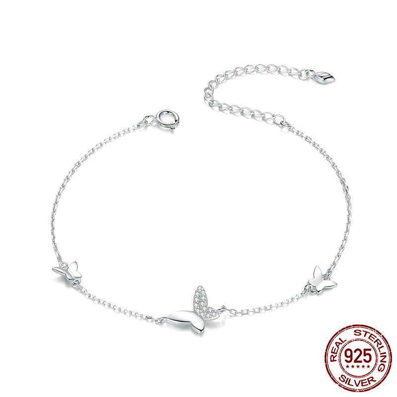 Butterfly Silver Bracelet