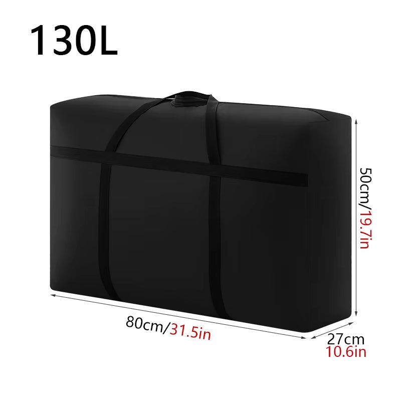 Extra Large Waterproof Moving Luggage Bags Laundry Shopping Bag Foldable Luggage Travel Bag Large Capacity Quilt Organizer