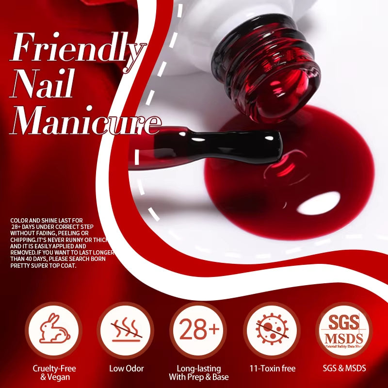 10Ml Jelly Nude Gel Nail Polish 50 Colors Semi Transparent Nail Art Nail Supplies Soak off UV LED Nails Gel Varnish