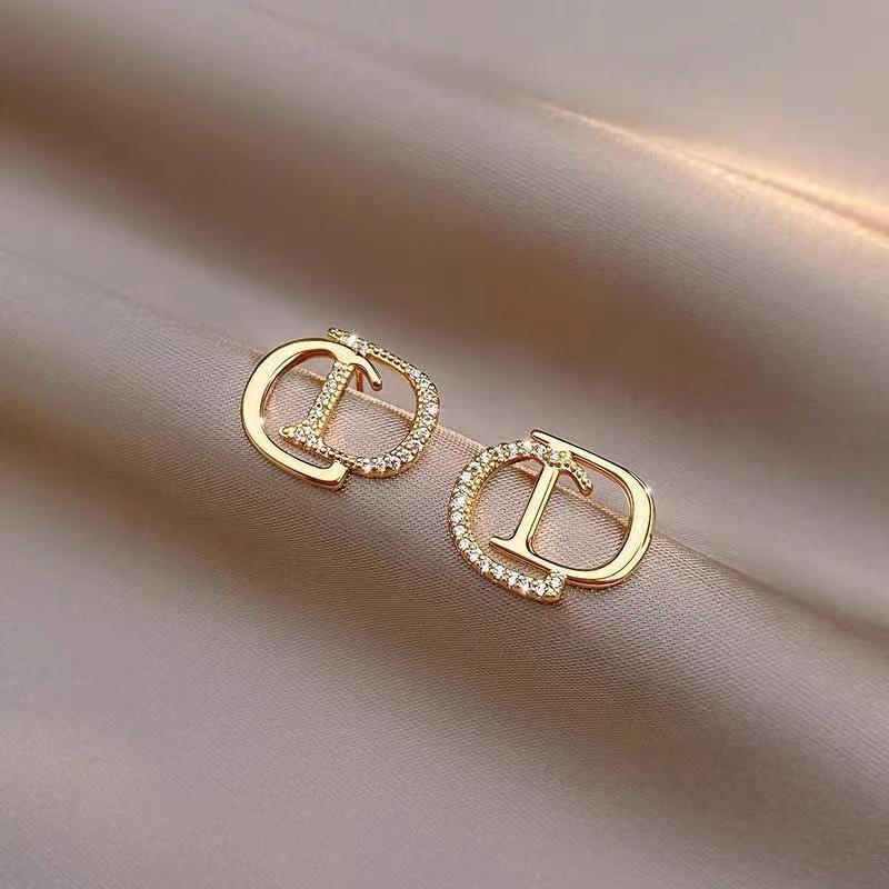 Letter Tassel Earrings