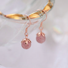 Strawberry Crystal Earrings