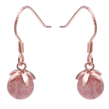 Strawberry Crystal Earrings