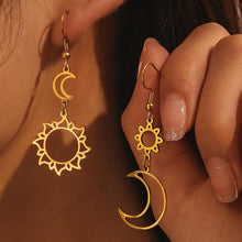 Sun Moon Earrings