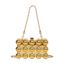 Pearl Chain Mini Lipstick Bag
