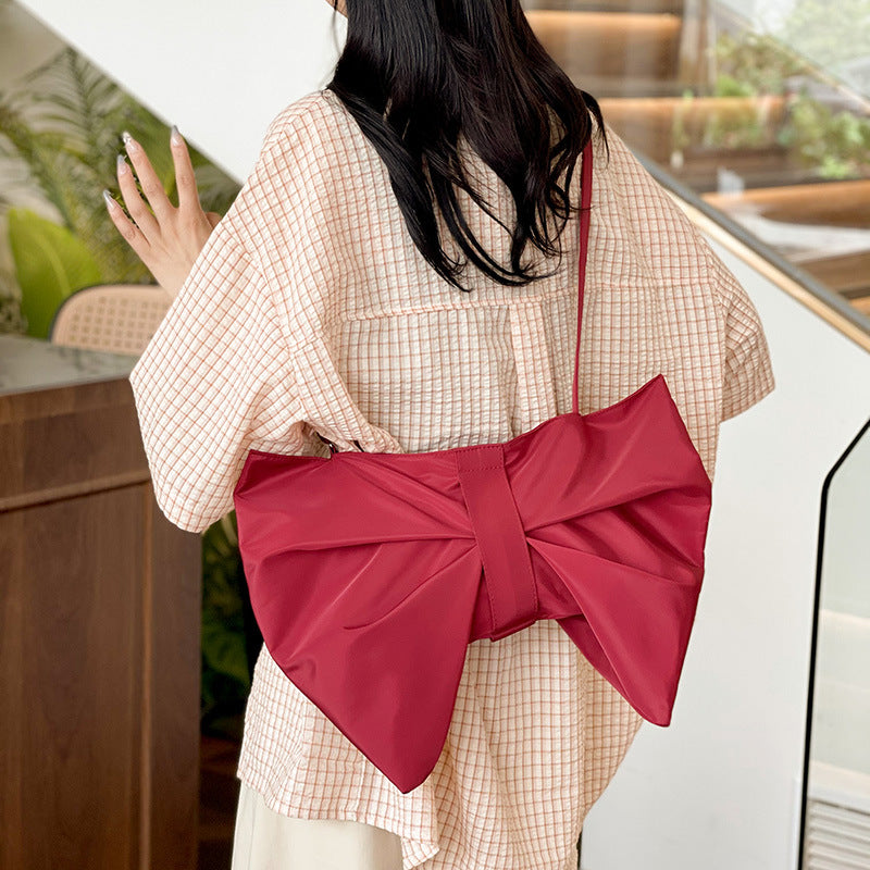 Bow Crossbody Tote