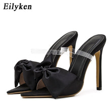 Bow Pointed-Toe Mules