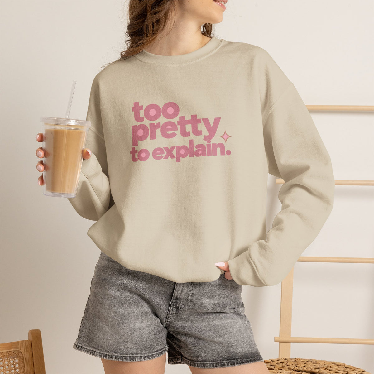 Too Pretty Crewneck
