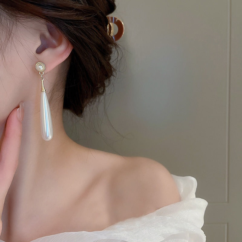 Long Teardrop Earrings