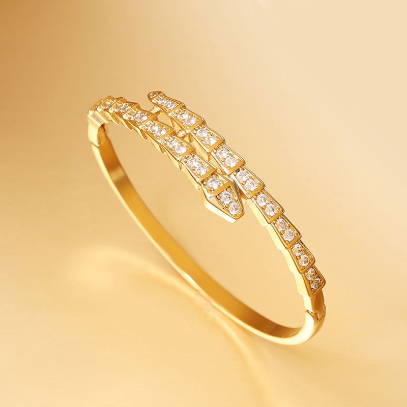 Zircon Snake Bracelet