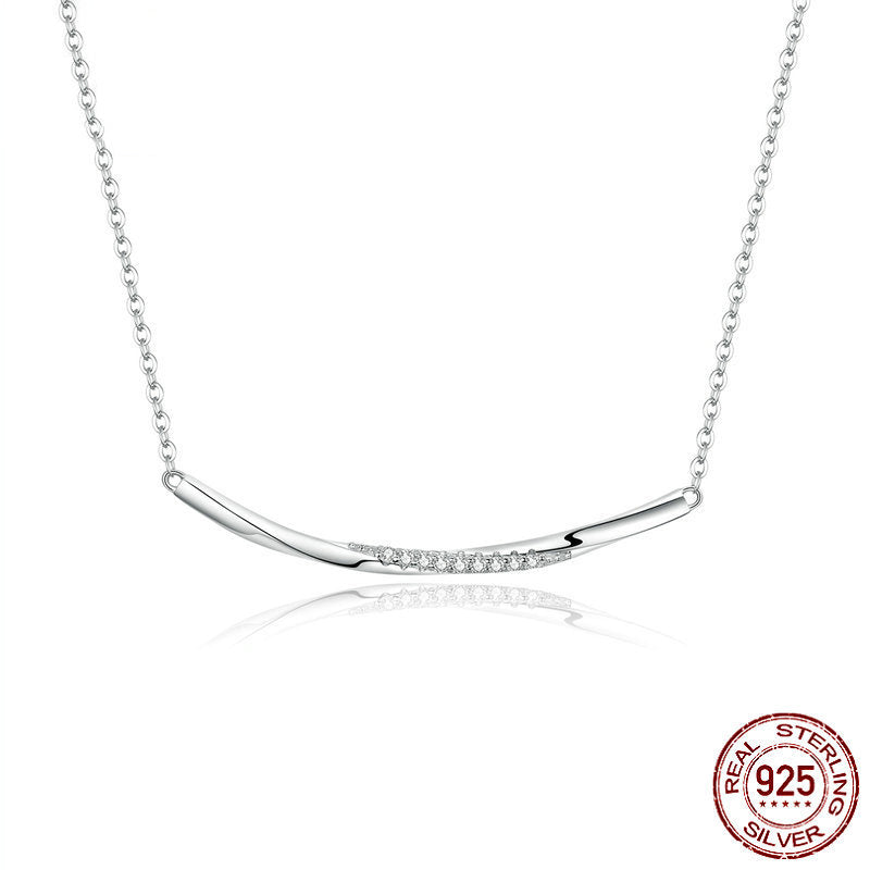 Silver Smile Necklace