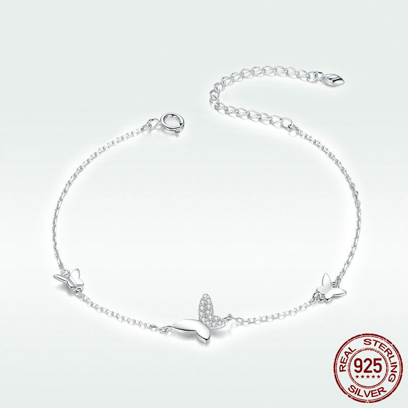 Butterfly Silver Bracelet