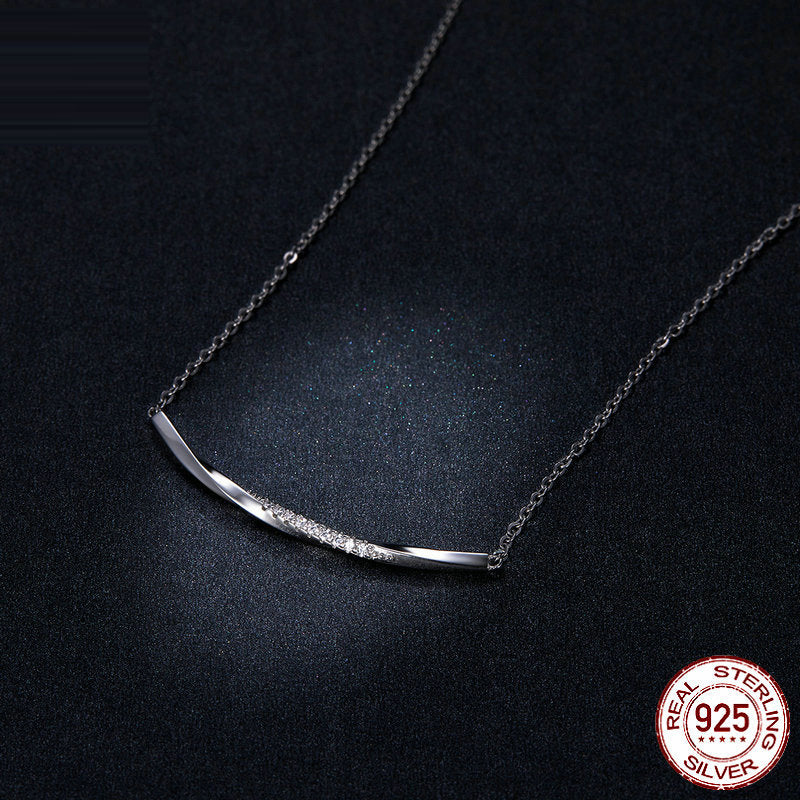 Silver Smile Necklace
