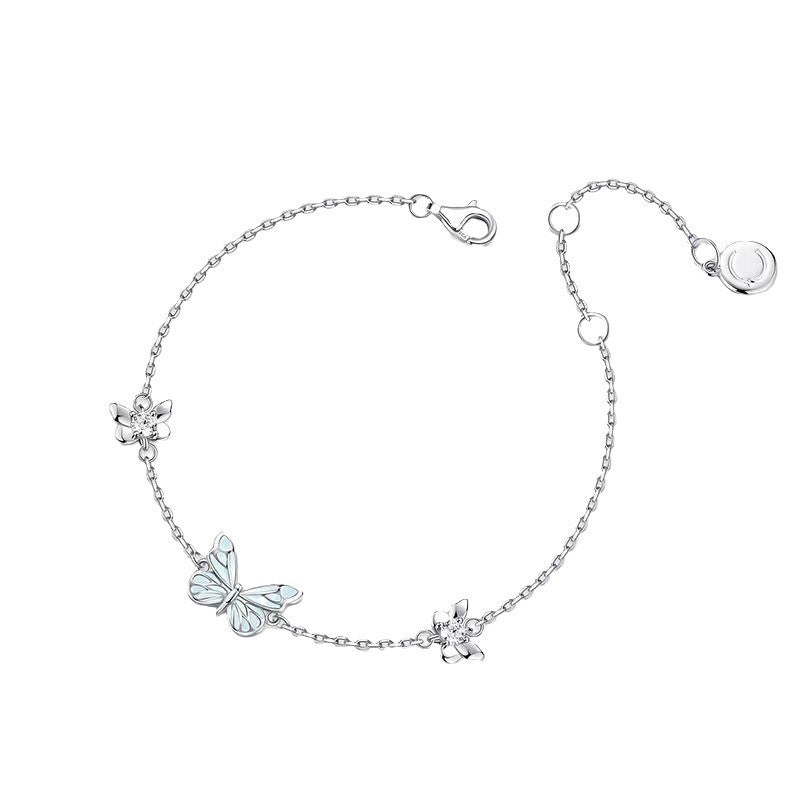 Blue Butterfly Bracelet