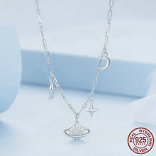 Starry Sky Silver Necklace