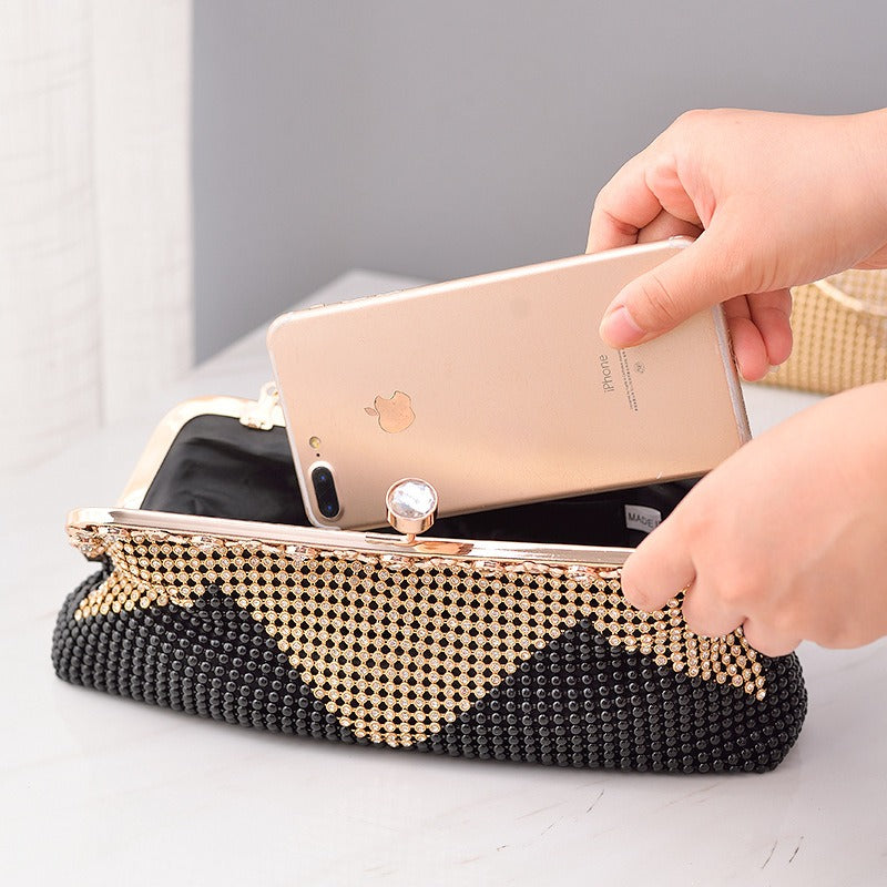 Rhinestone Evening Clutch
