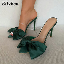 Bow Pointed-Toe Mules