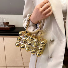 Pearl Chain Mini Lipstick Bag