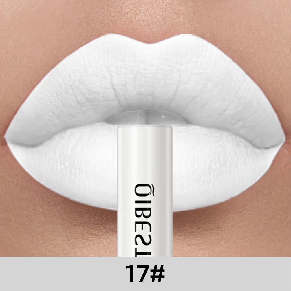 Matte Liquid Lipstick Waterproof Long Lasting Lip Gloss Velvet Mate Nude Red Tint Tube Lipsticks Lipgloss Makeup Cosmetic